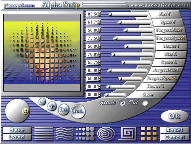 Alpha Strip 1.0 Interface