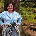 Becky Smiling On Chilkoot Trail