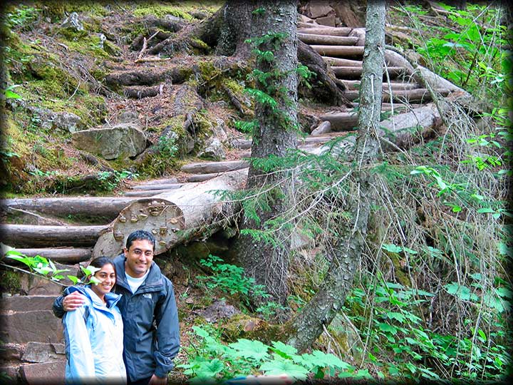 Beautiful Couple On Chilkoot Trail