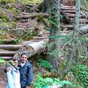Beautiful Couple On Chilkoot Trail