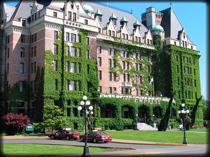 Empress Hotel In Victoria, British Columbia