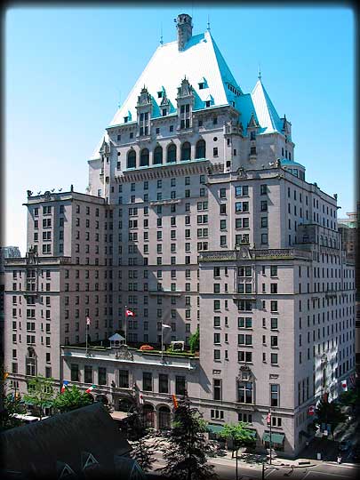 The Fairmont's Hotel Vancouver