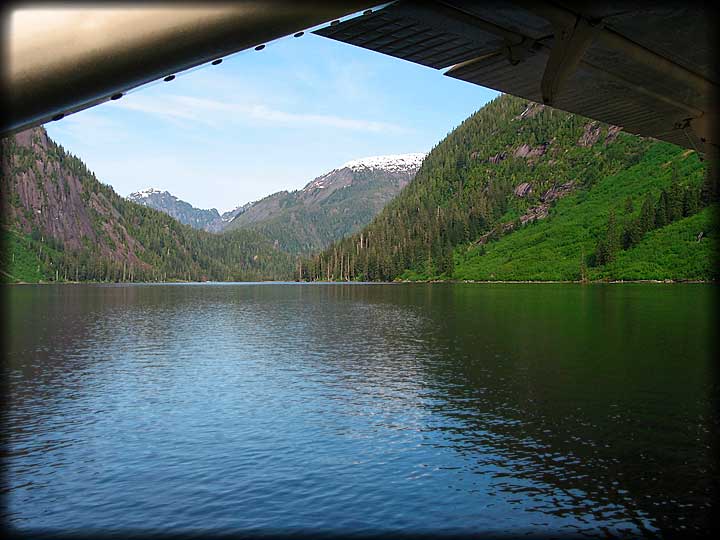 Noonya Lake In Misty Fjords