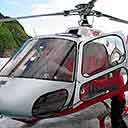 Our Helicopter On Mendenhall Glacier