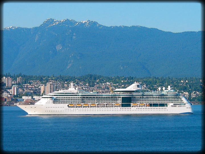 Radiance Of The Seas Sails Toward Alaska With A New Load Of Guests