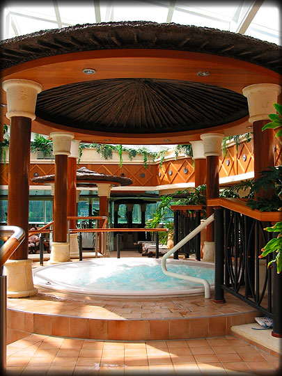 The Solarium's Hottub