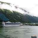 The Star Princess Docked In Juneau