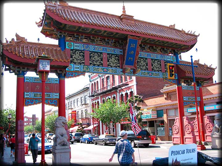 Entrance To Victoria's Chinatown