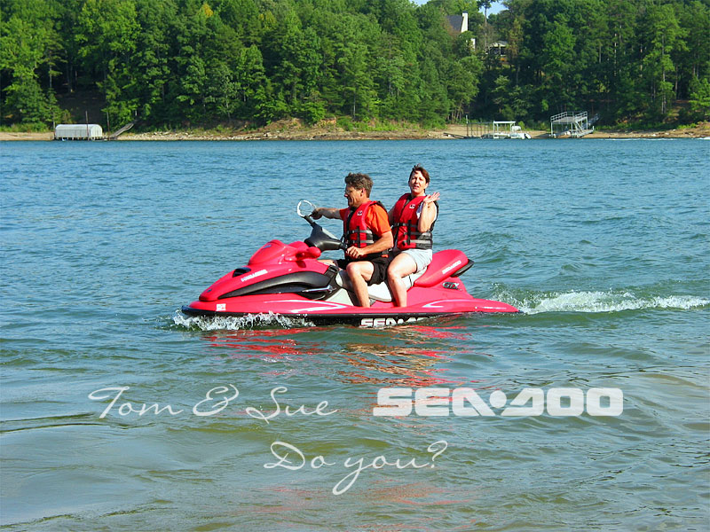 Tom & Susan Nardone On Sea-Doo