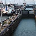 Entering Gatun Locks