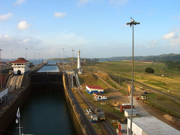 Gatun Locks Landscape