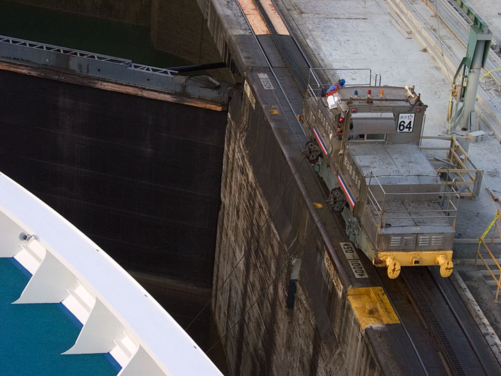 Going Through Gatun Locks