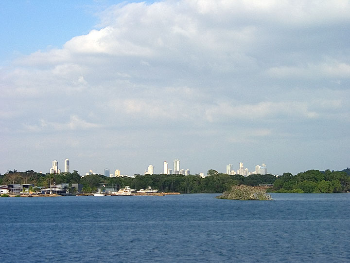 Panama City From The Pacific Ocean