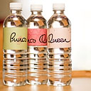 Bunco Water Bottle Labels