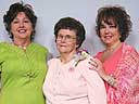 Louise with her two daughters, Ann & Martha