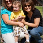 Misses Amy & April with their star student