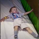 Sliding at Monkey Joe’s