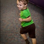 More race-and-tickle at Monkey Joe’s