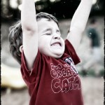Exuberant at Patriot’s Day at Ivy Creek Elementary