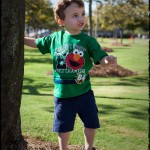 An Elmo superhero
