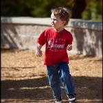 On the playground at Bogan Park