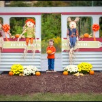 Max with the Chattanooga Limited roadside display in Pigeon Forge