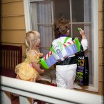 Giving a neighbor evil stares after she refuses to answer her door