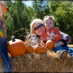 Mimi enjoying her favorite grandson at Washington Farms