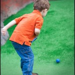 Casting telepathic powers to his golfball in Pigeon Forge