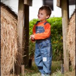 Waiting for Mama to catch up to him