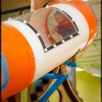 Way up in the tube at Catch Air