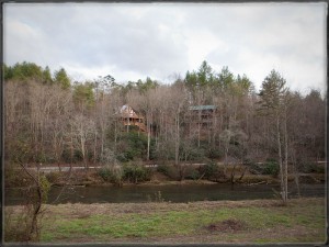 More homes along the river