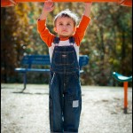 On the monkey bars at Bogan Park On the monkey bars at Bogan Park