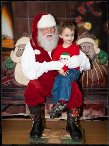 With Santa in McCaysville